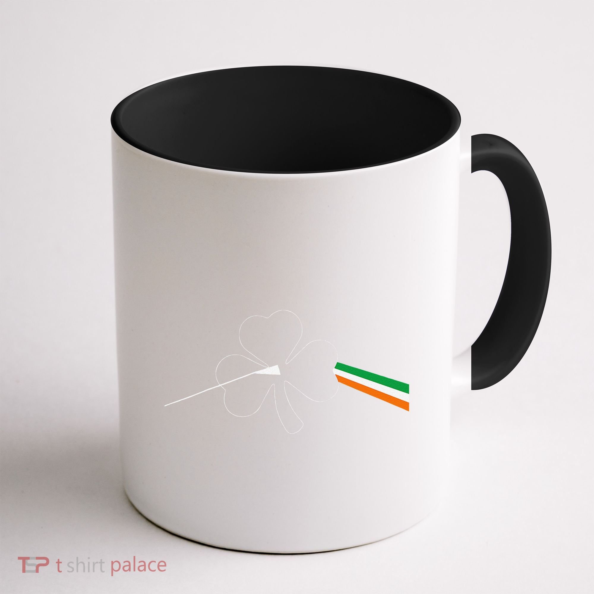 Dark Side Of The Shamrock Funny Saint Patrick's Day Coffee Mug