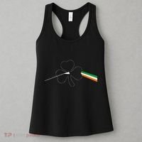 Dark Side Of The Shamrock Funny Saint Patrick's Day Women's Tank Top thumb 3