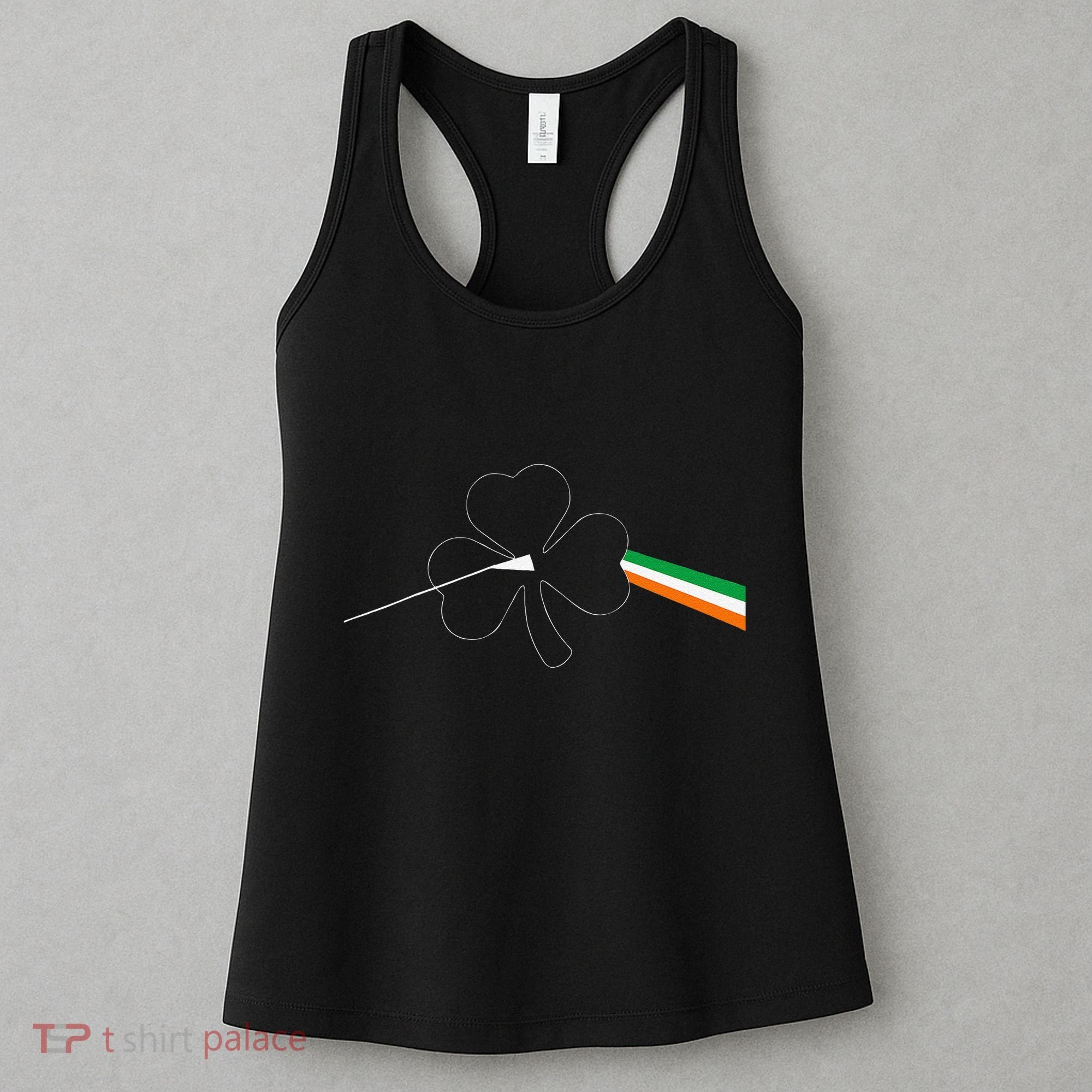 Dark Side Of The Shamrock Funny Saint Patrick's Day Women's Tank Top
