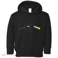 Dark Side Of The Shamrock Funny Saint Patrick's Day Toddler Hoodie thumb 0
