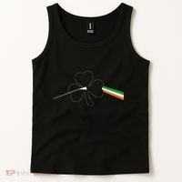 Dark Side Of The Shamrock Funny Saint Patrick's Day Tank Top thumb 2