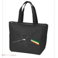 Dark Side Of The Shamrock Funny Saint Patrick's Day Tote Bag thumb 3