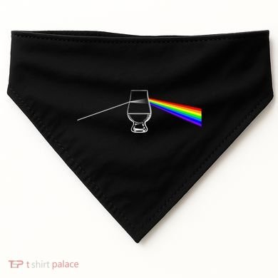 Dark Side Of The Glen Whiskey Bourbon Lover Drinker USA-Made Doggie Bandana