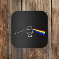 Dark Side Of The Glen Whiskey Bourbon Lover Drinker Coaster thumb 0