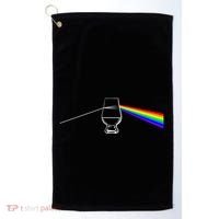 Dark Side Of The Glen Whiskey Bourbon Lover Drinker Golf Towel thumb 0