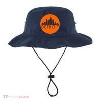 Detroit Simple Orange Logo Bucket Hat thumb 0