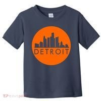 Detroit Simple Orange Logo Toddler T-Shirt thumb 0