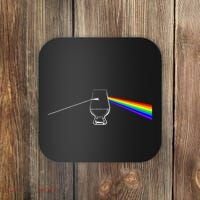 Dark Side Of The Glen Whiskey Bourbon Lover Drinker Coaster thumb 0