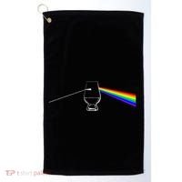 Dark Side Of The Glen Whiskey Bourbon Lover Drinker Golf Towel thumb 0