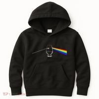 Dark Side Of The Glen Whiskey Bourbon Lover Drinker Kids Hoodie thumb 0