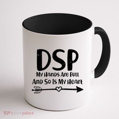 DSP My Hands Are Full Coffee Mug back