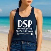 DSP My Hands Are Full Women's Tank Top thumb 2