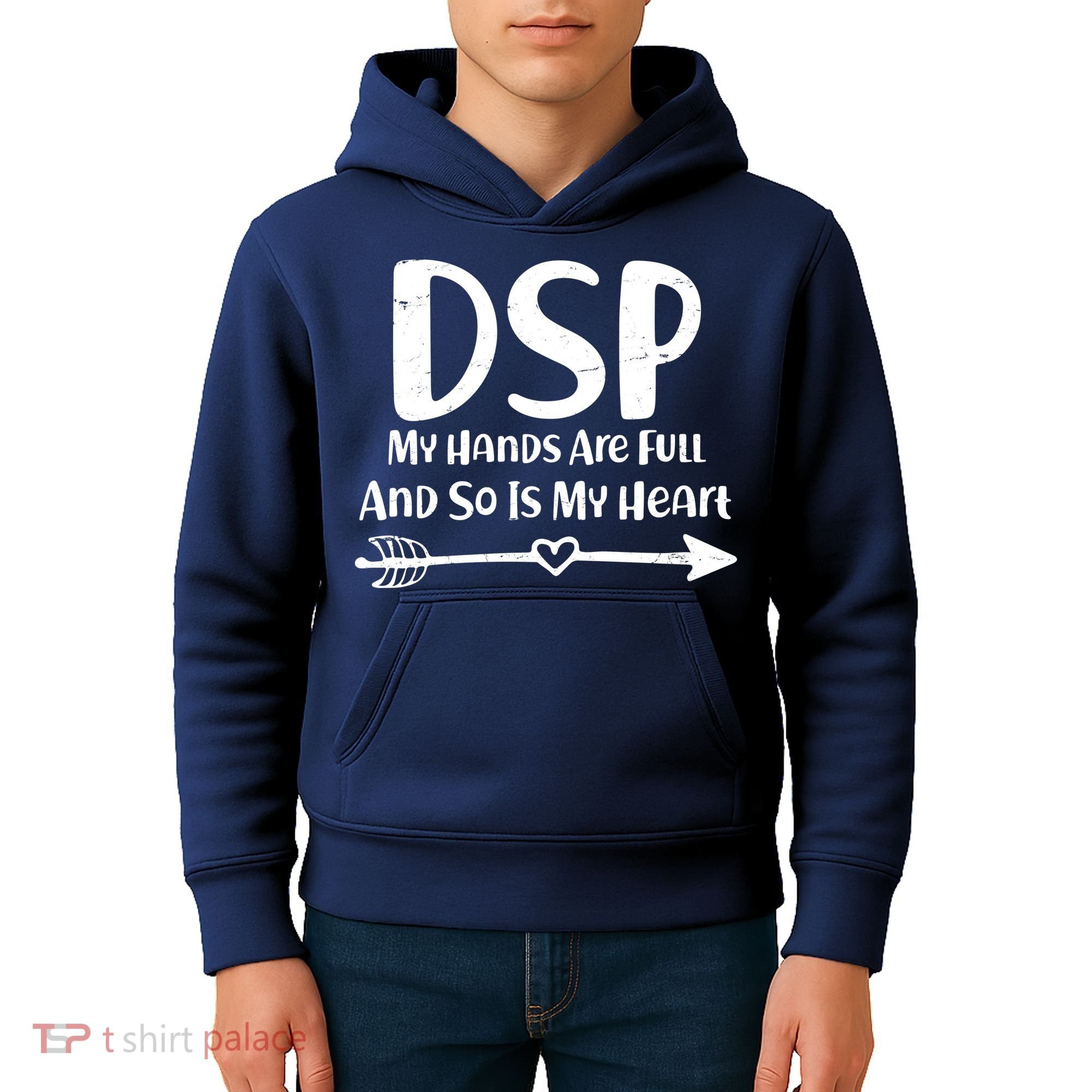 DSP My Hands Are Full Kids Hoodie