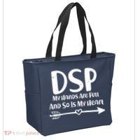 DSP My Hands Are Full Tote Bag thumb 2