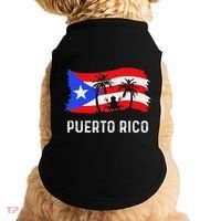 Distressed Style Puerto Rico Frog Puerto Rico Doggie Tank thumb 0