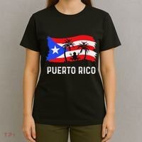 Distressed Style Puerto Rico Frog Puerto Rico T-Shirt thumb 4