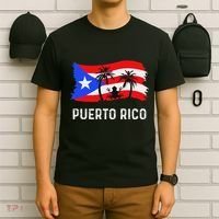 Distressed Style Puerto Rico Frog Puerto Rico T-Shirt thumb 6