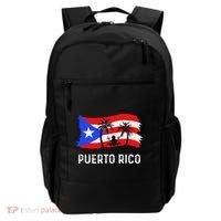 Distressed Style Puerto Rico Frog Puerto Rico Backpack thumb 0