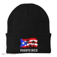 Distressed Style Puerto Rico Frog Puerto Rico Beanie thumb 0