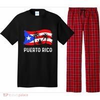 Distressed Style Puerto Rico Frog Puerto Rico Pajama Set thumb 0