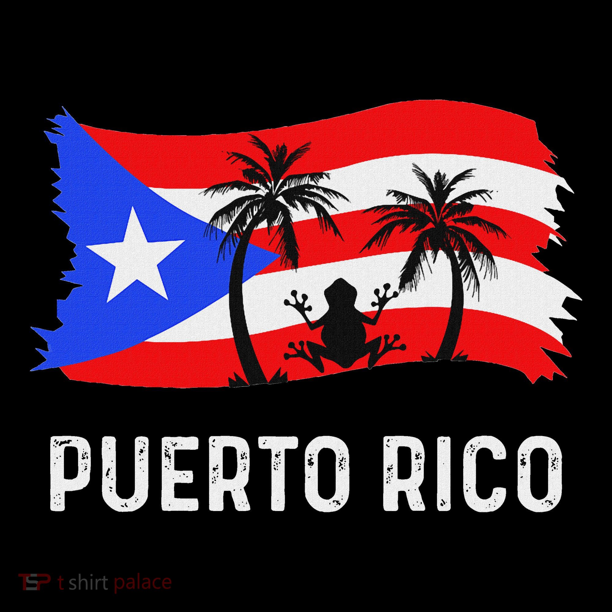 Distressed Style Puerto Rico Frog Puerto Rico Mousepad