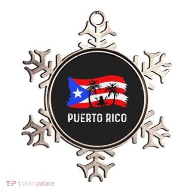 Distressed Style Puerto Rico Frog Puerto Rico Ornament