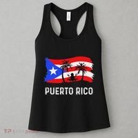 Distressed Style Puerto Rico Frog Puerto Rico Women's Tank Top thumb 3