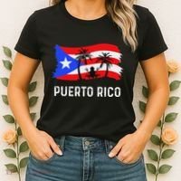 Distressed Style Puerto Rico Frog Puerto Rico Women's T-Shirt thumb 2