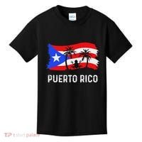 Distressed Style Puerto Rico Frog Puerto Rico Kids T-Shirt thumb 0