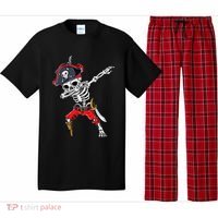 Dabbing Skeleton Pirate Halloween Kids Jolly Roger Pajama Set thumb 0