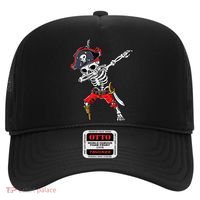 Dabbing Skeleton Pirate Halloween Kids Jolly Roger Hat thumb 0