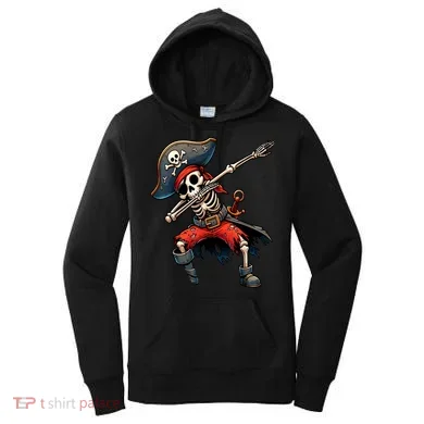 Dabbing Skeleton Pirate Women's Hoodie