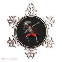 Dabbing Skeleton Pirate Ornament thumb 0