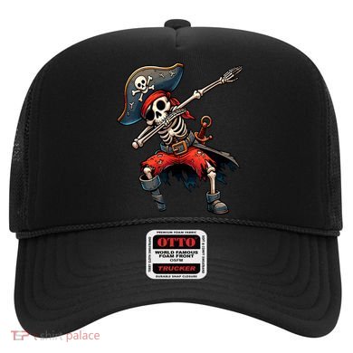 Dabbing Skeleton Pirate Hat