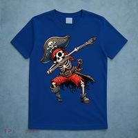 Dabbing Skeleton Pirate T-Shirt thumb 5