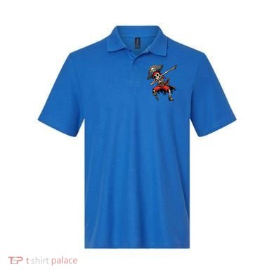 Dabbing Skeleton Pirate Polo