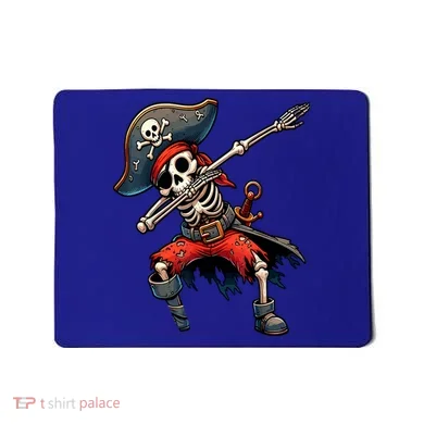 Dabbing Skeleton Pirate Mousepad