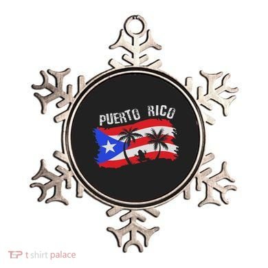 Distressed Style Puerto Rico Frog Gift Design Puerto Rico! Ornament
