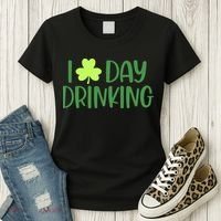Drinking St Patricks Day, Funny St Patricks Day, St Patricks Day Women's T-Shirt thumb 3