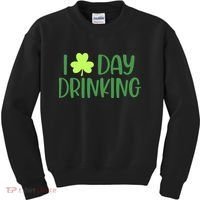 Drinking St Patricks Day, Funny St Patricks Day, St Patricks Day Kids Sweatshirt thumb 0