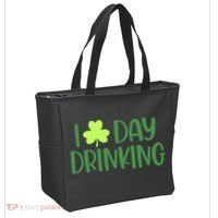 Drinking St Patricks Day, Funny St Patricks Day, St Patricks Day Tote Bag thumb 2