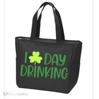 Drinking St Patricks Day, Funny St Patricks Day, St Patricks Day Tote Bag thumb 3