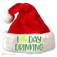 Drinking St Patricks Day, Funny St Patricks Day, St Patricks Day Santa Hat thumb 0