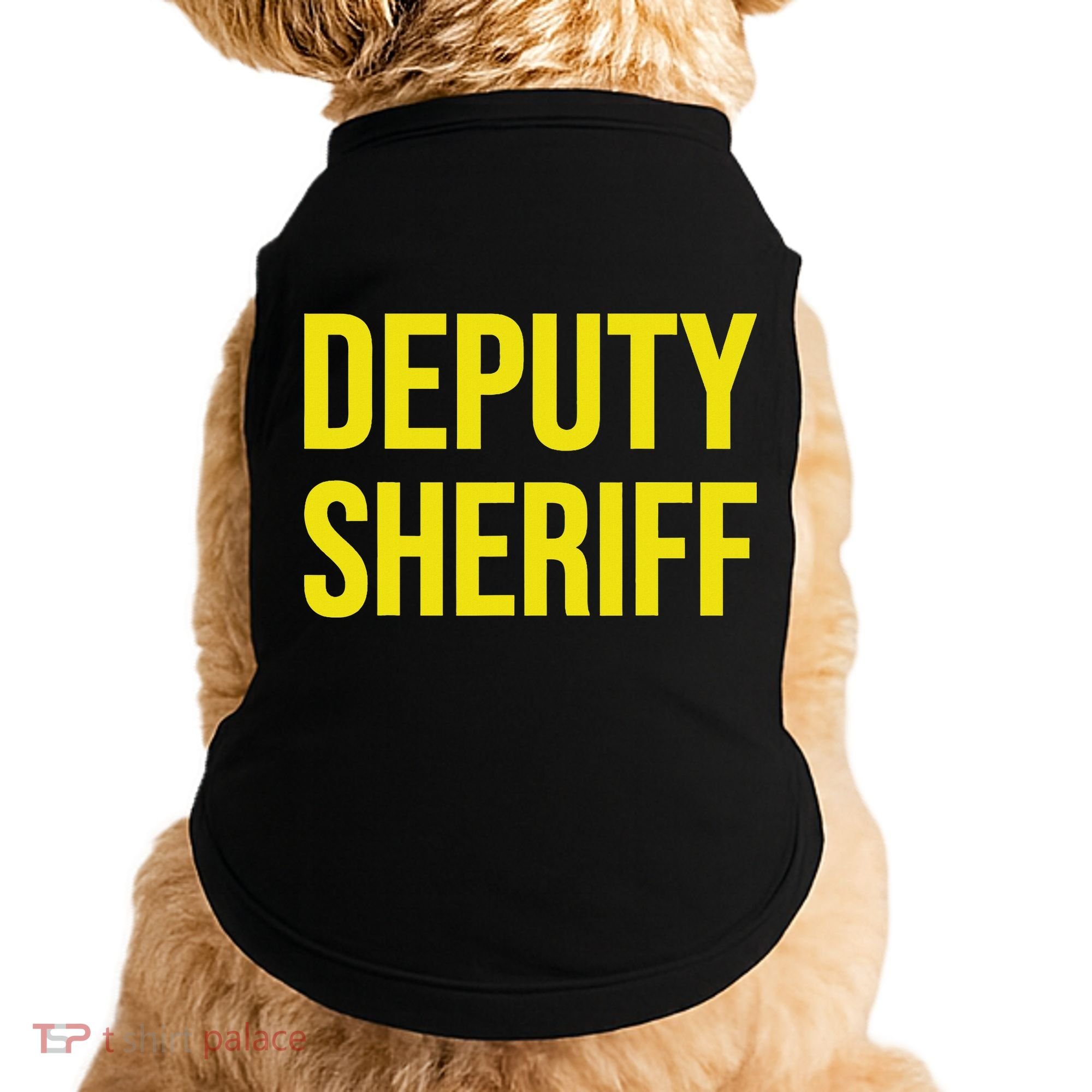 Deputy Sheriff Police Law Enforcement Uniform Costume Doggie Tank