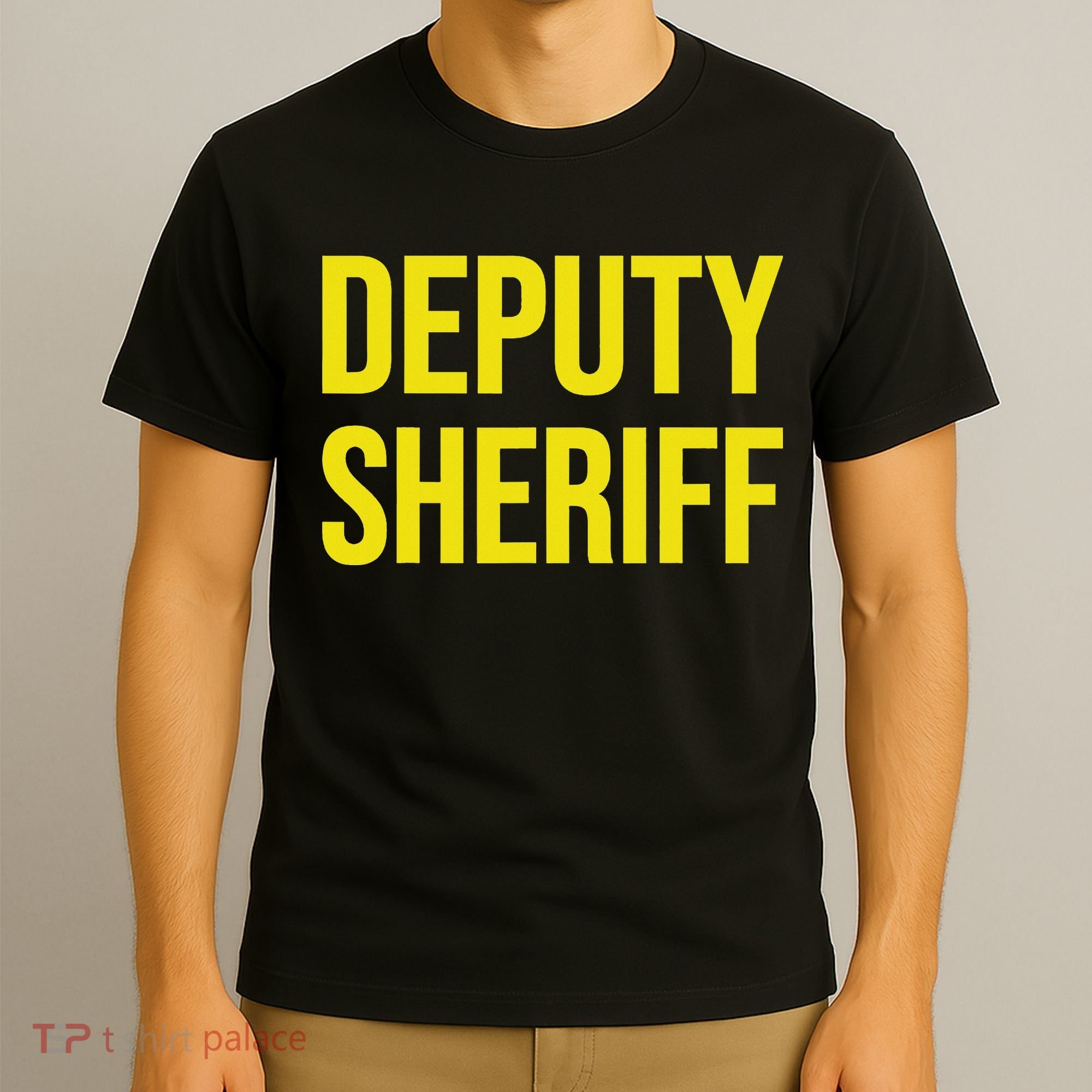 Deputy Sheriff Police Law Enforcement Uniform Costume T-Shirt