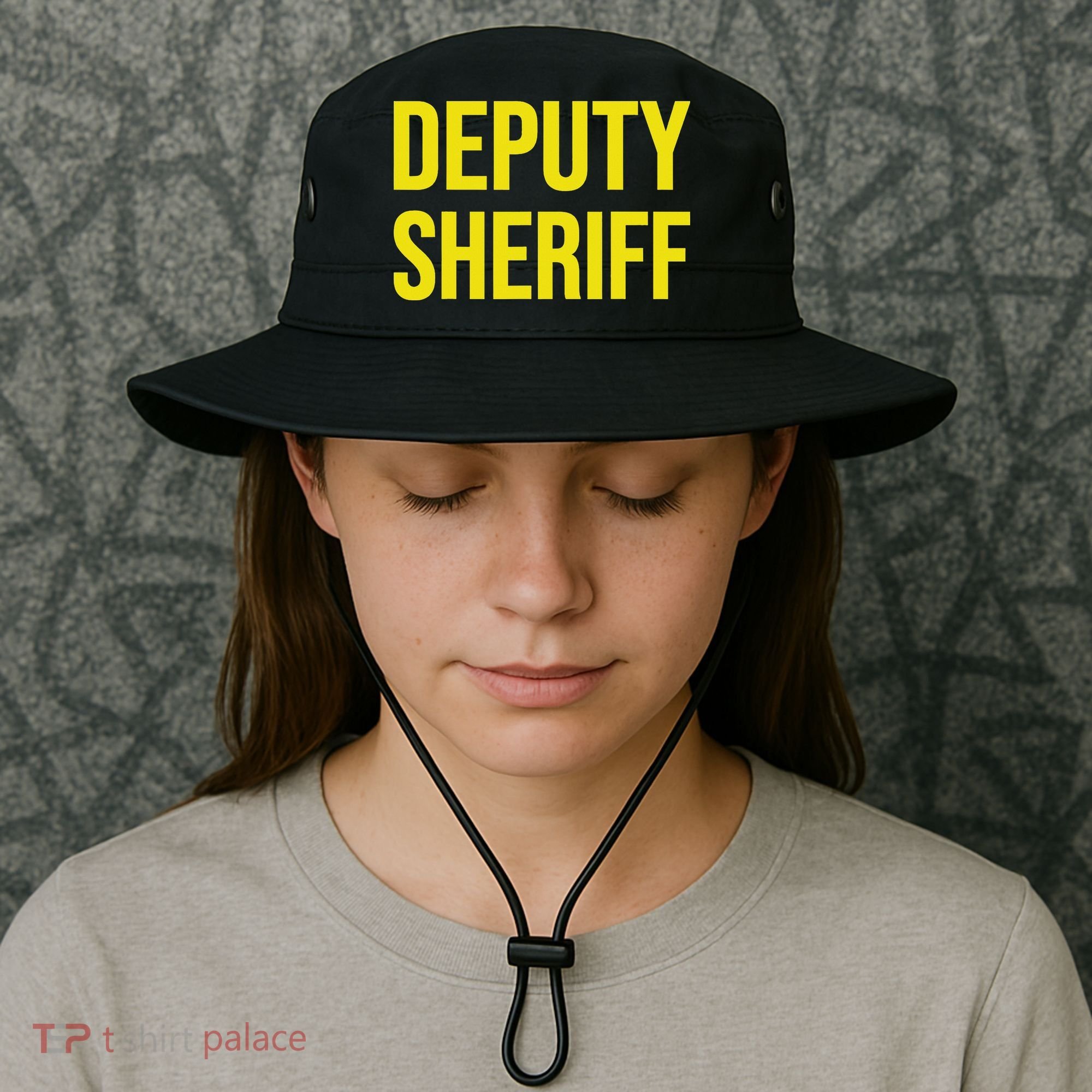 Deputy Sheriff Police Law Enforcement Uniform Costume Bucket Hat