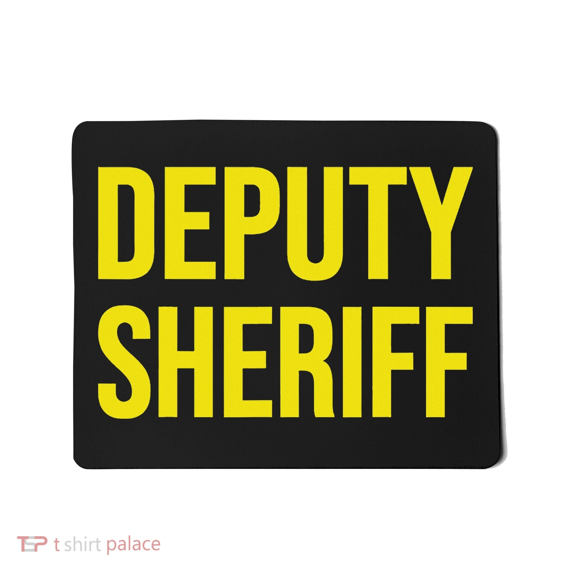 Deputy Sheriff Police Law Enforcement Uniform Costume Mousepad