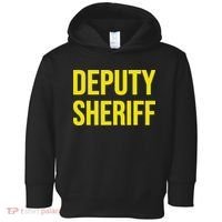 Deputy Sheriff Police Law Enforcement Uniform Costume Toddler Hoodie thumb 0