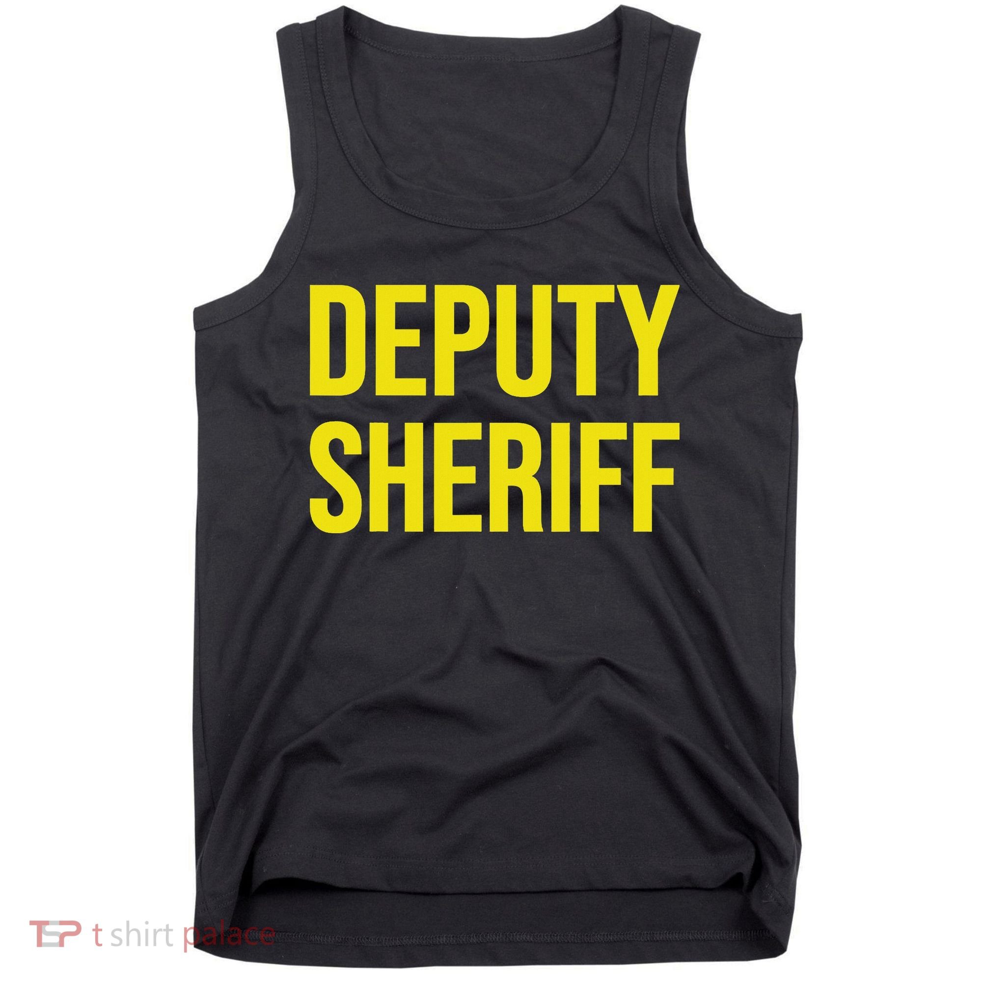Deputy Sheriff Police Law Enforcement Uniform Costume Tank Top