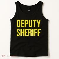 Deputy Sheriff Police Law Enforcement Uniform Costume Tank Top thumb 2